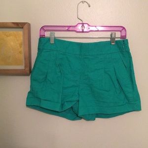 J. Crew turquoise shorts